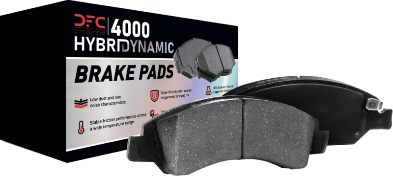 DFC 68-72 Ford Custom Front 4000 HybriDynamic Brake Pads and Hardware Kit