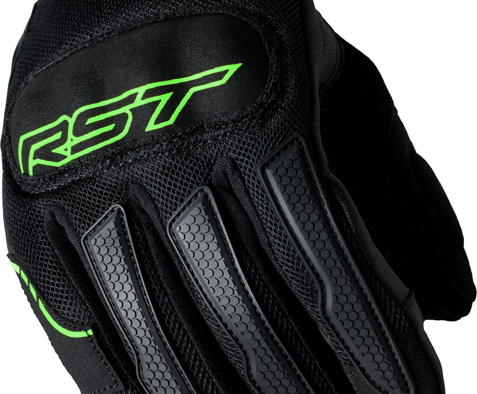 S1 Mesh Ce Glove Black/Neon Green  Sm