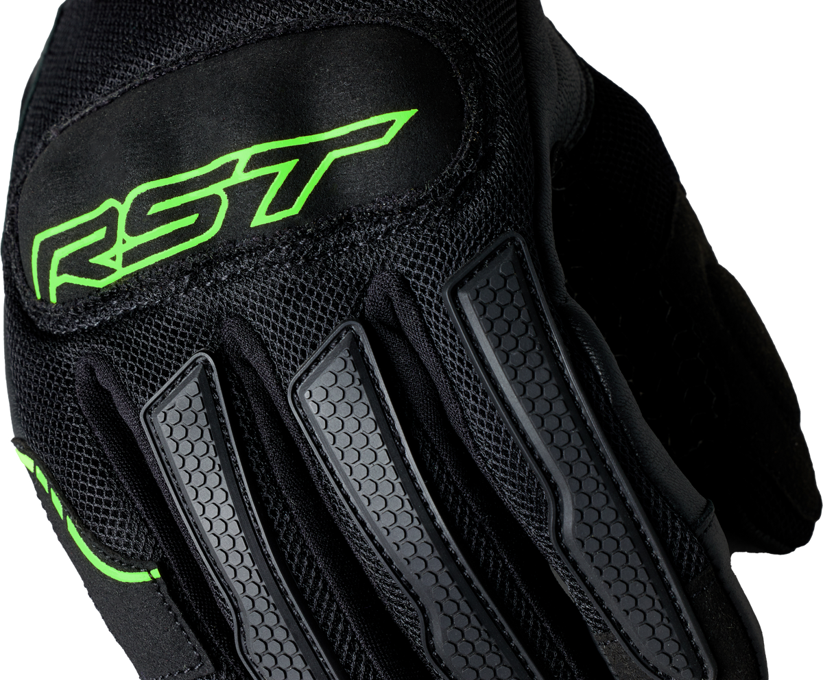S1 Mesh Ce Glove Black/Neon Green  Xl