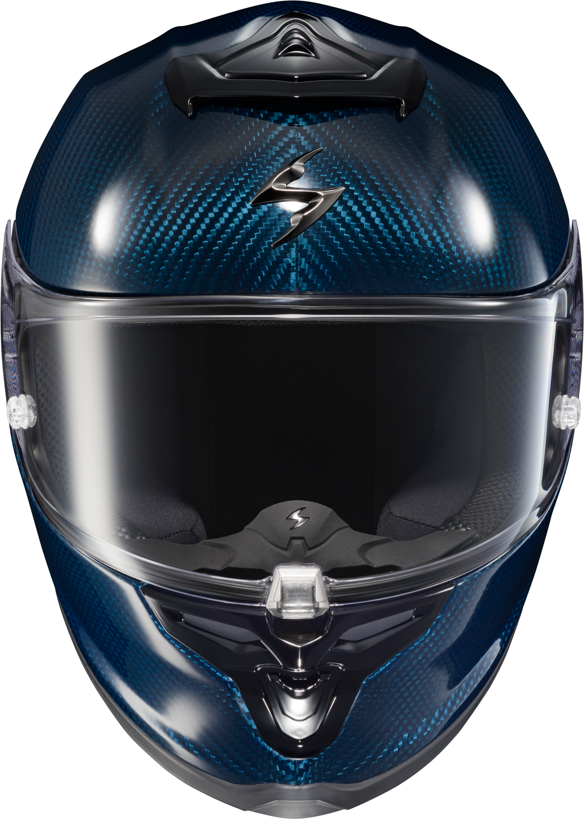 Exo R1 Air Full Face Helmet Carbon Blue Sm