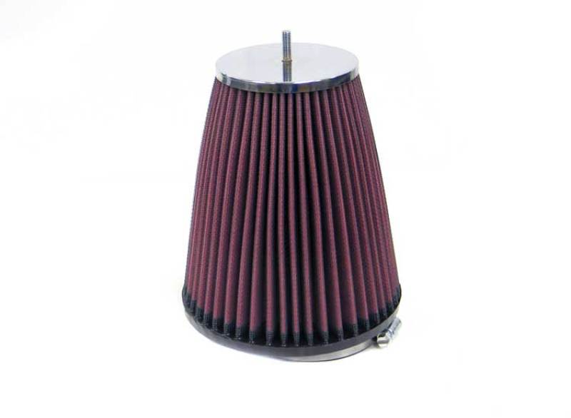 K&amp;N Universal Chrome Filter 3.25 inch FLG / 5.75 inch Bottom / 3.5 inch Top / 6  5/8 inch Height