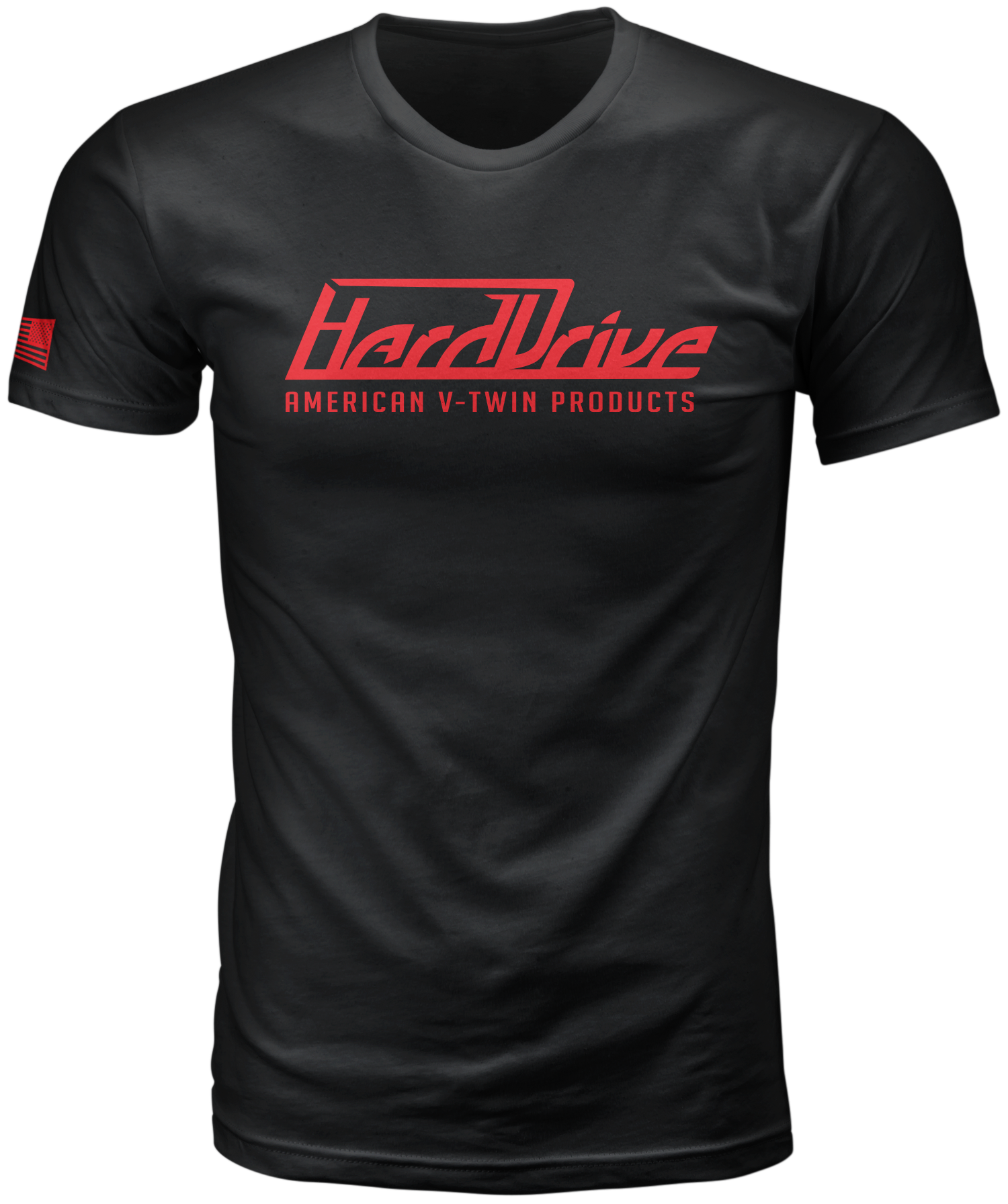 Harddrive Tee Black/Red Xl