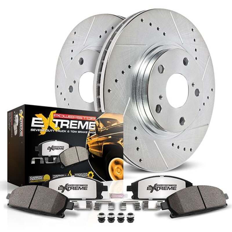 Power Stop 21-22 Chevrolet Colorado Rear Z36 Truck &amp; Tow Brake Kit
