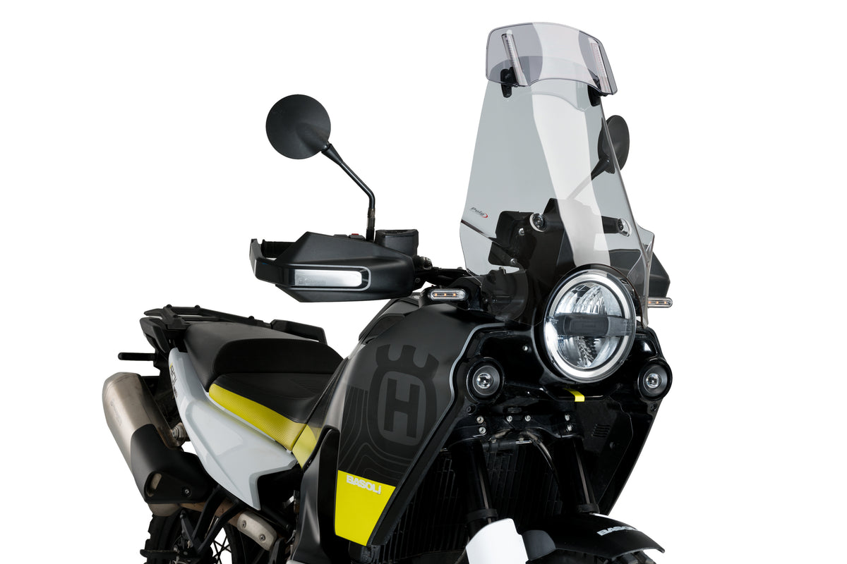 Windscreen Touring W/Visor Smoke Hus