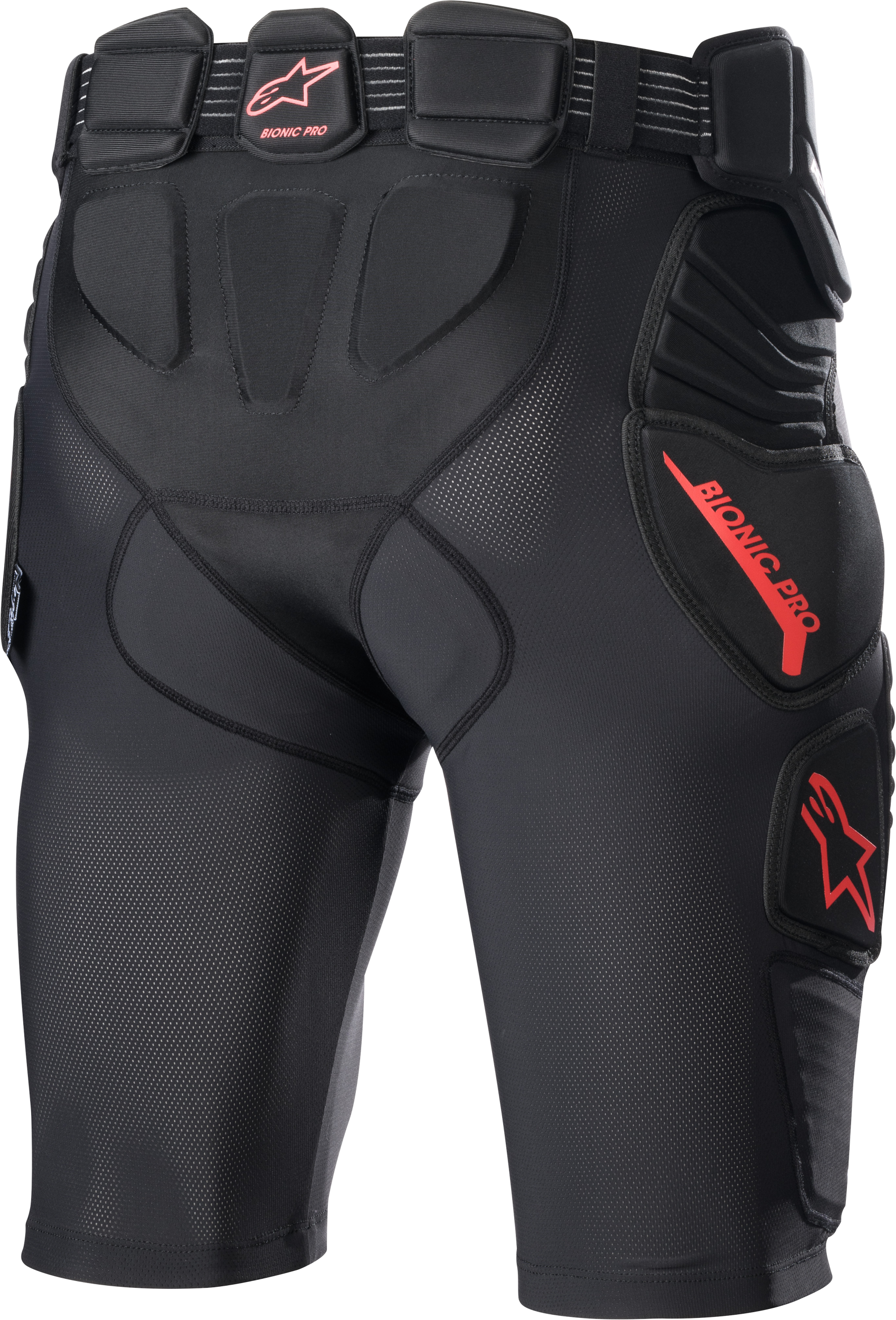 Bionic Pro Protection Shorts Black/Red Lg