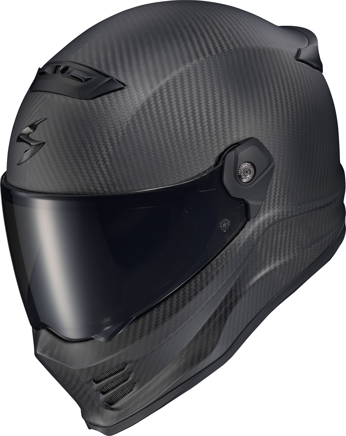 Covert Fx Carbon Full Face Helmet Matte Black 3x