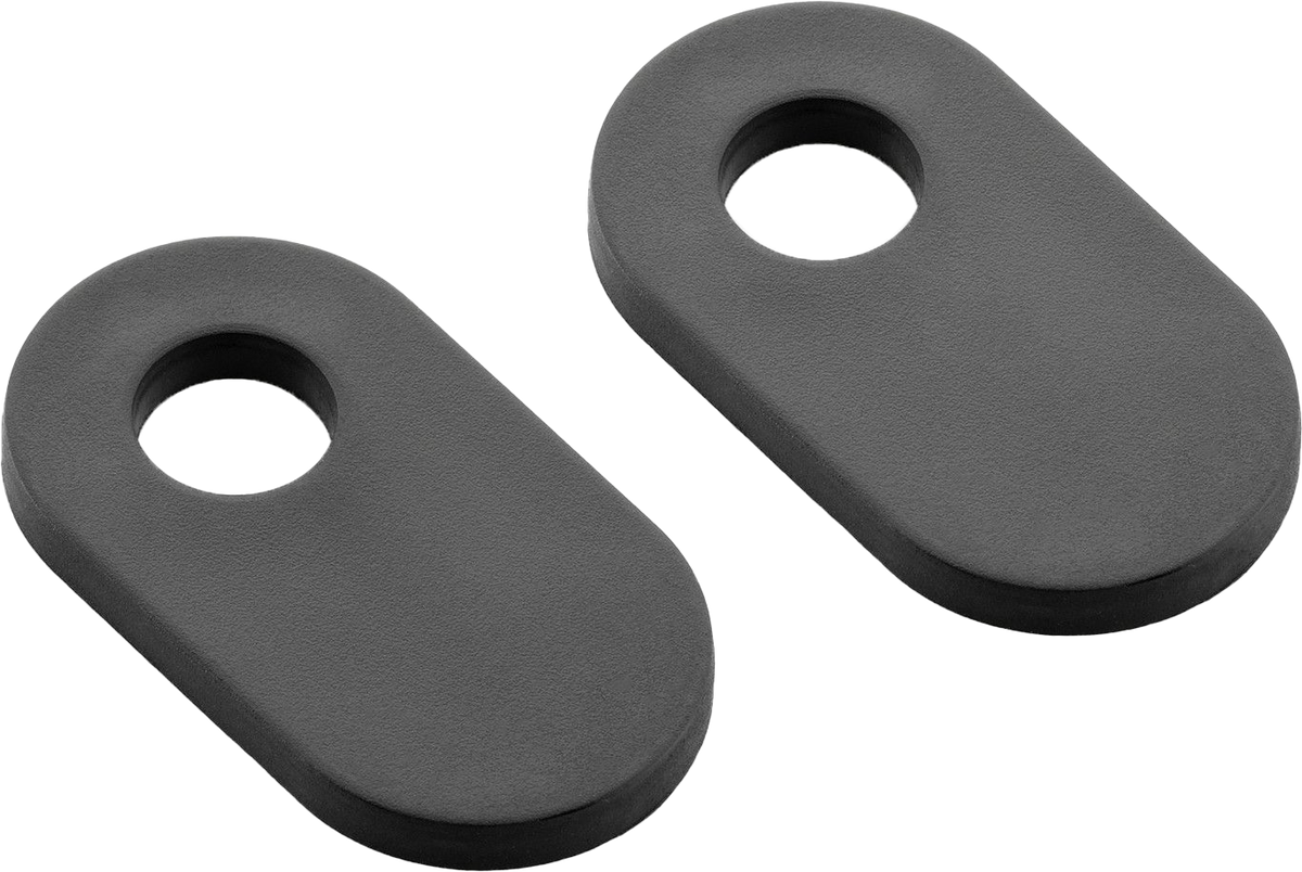 Turn Signal Mounting Kit 2 Pcs Black