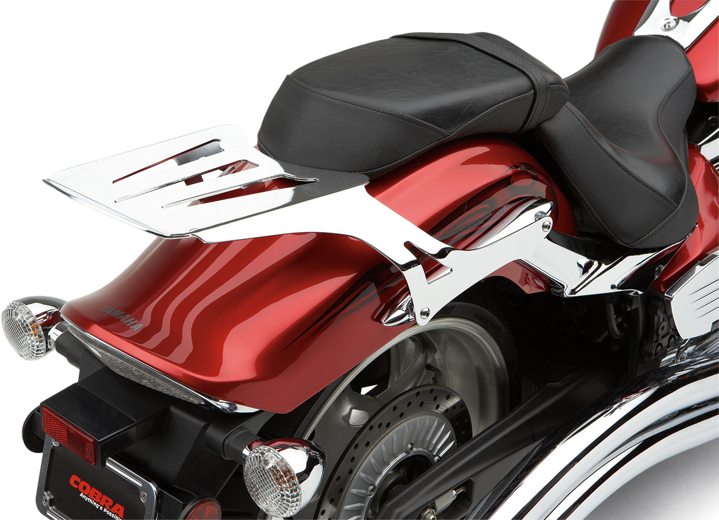 Solo Luggage Rack Chrome Formed Hon Rebel 250 96 16