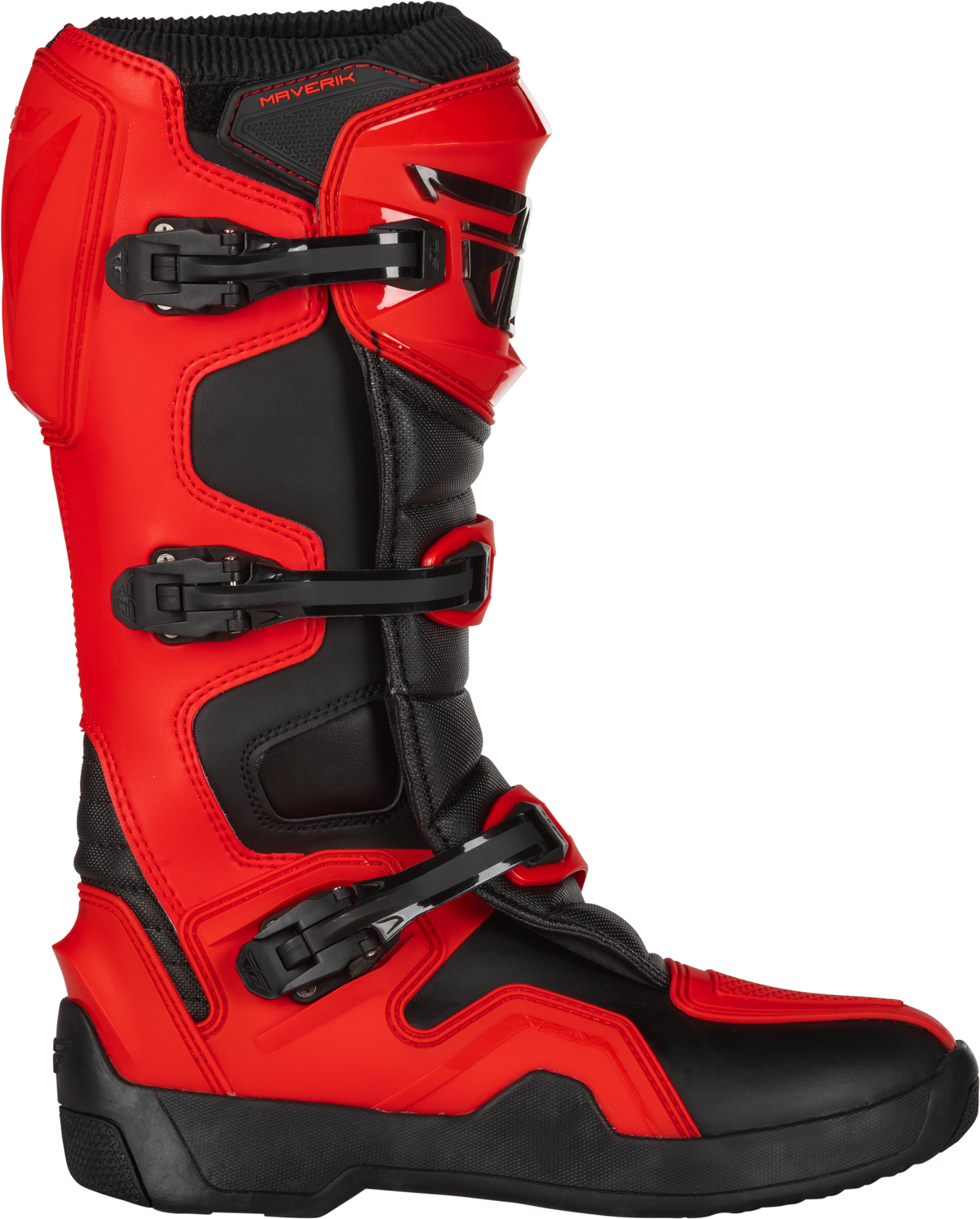 Maverik Boots Red/Black Sz 07