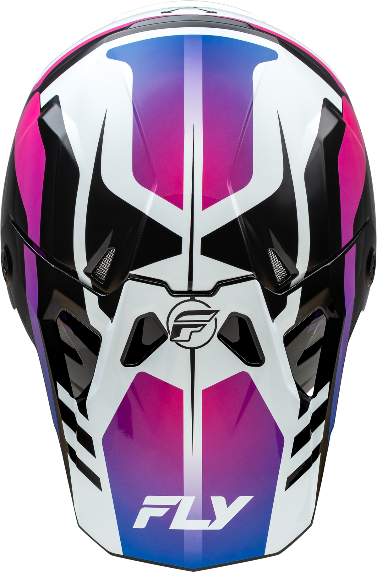 Formula Cp Krypton Helmet White/Black/Purple Md
