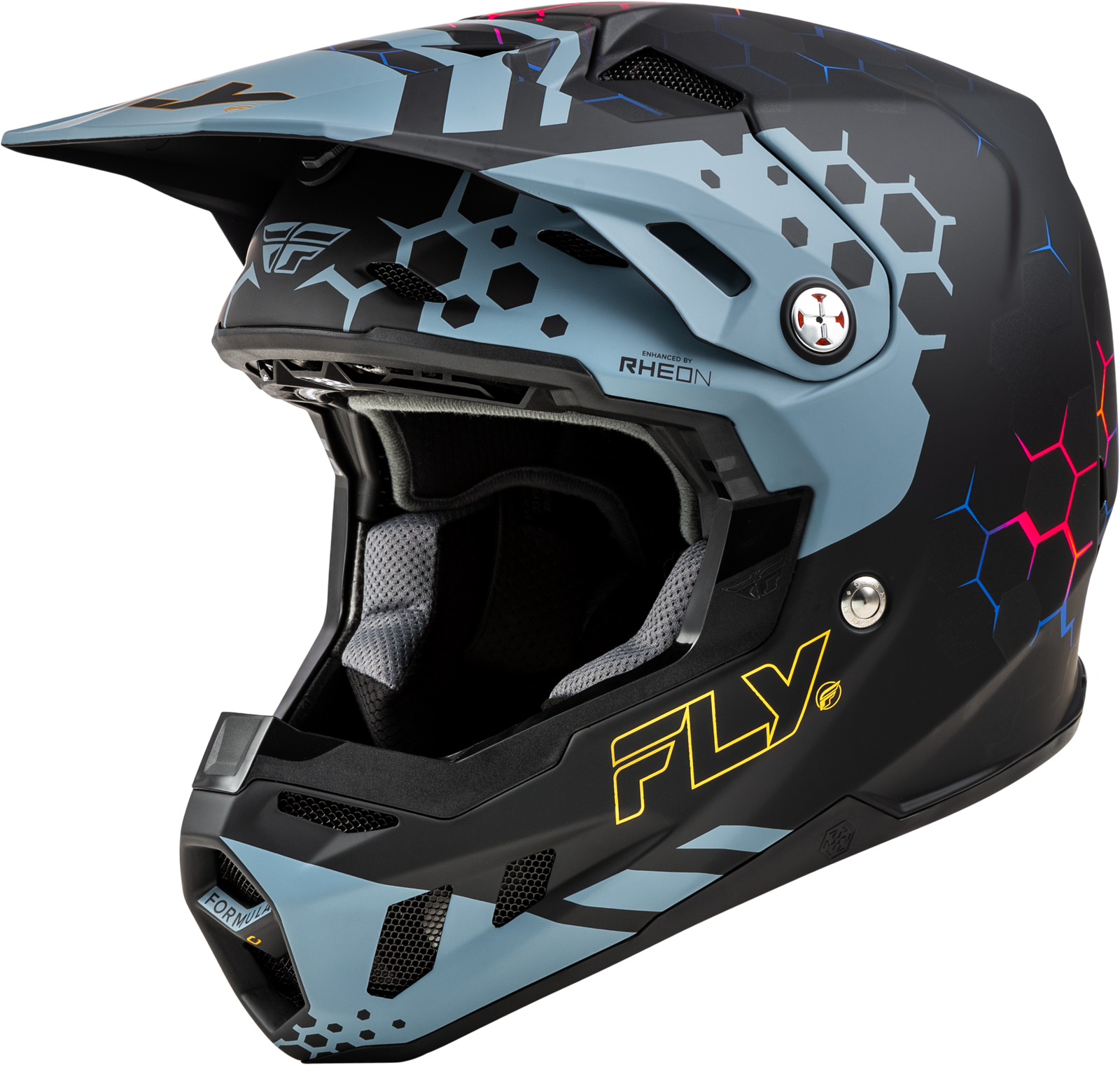 Formula Cc Tektonic Helmet Matte Black/Slate/Blue Sm
