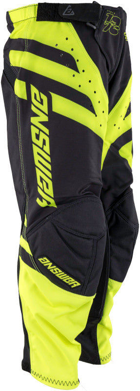 Answer 25 Arkon Nitrus Pants Black/Hyper Acid Youth Size - 26