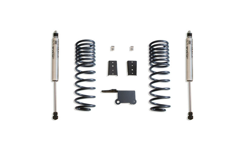 MaxTrac 2019+ RAM 1500 2WD 4in Rear Coil Spacers &amp; Sway Bar Brackets w/FOX Shocks