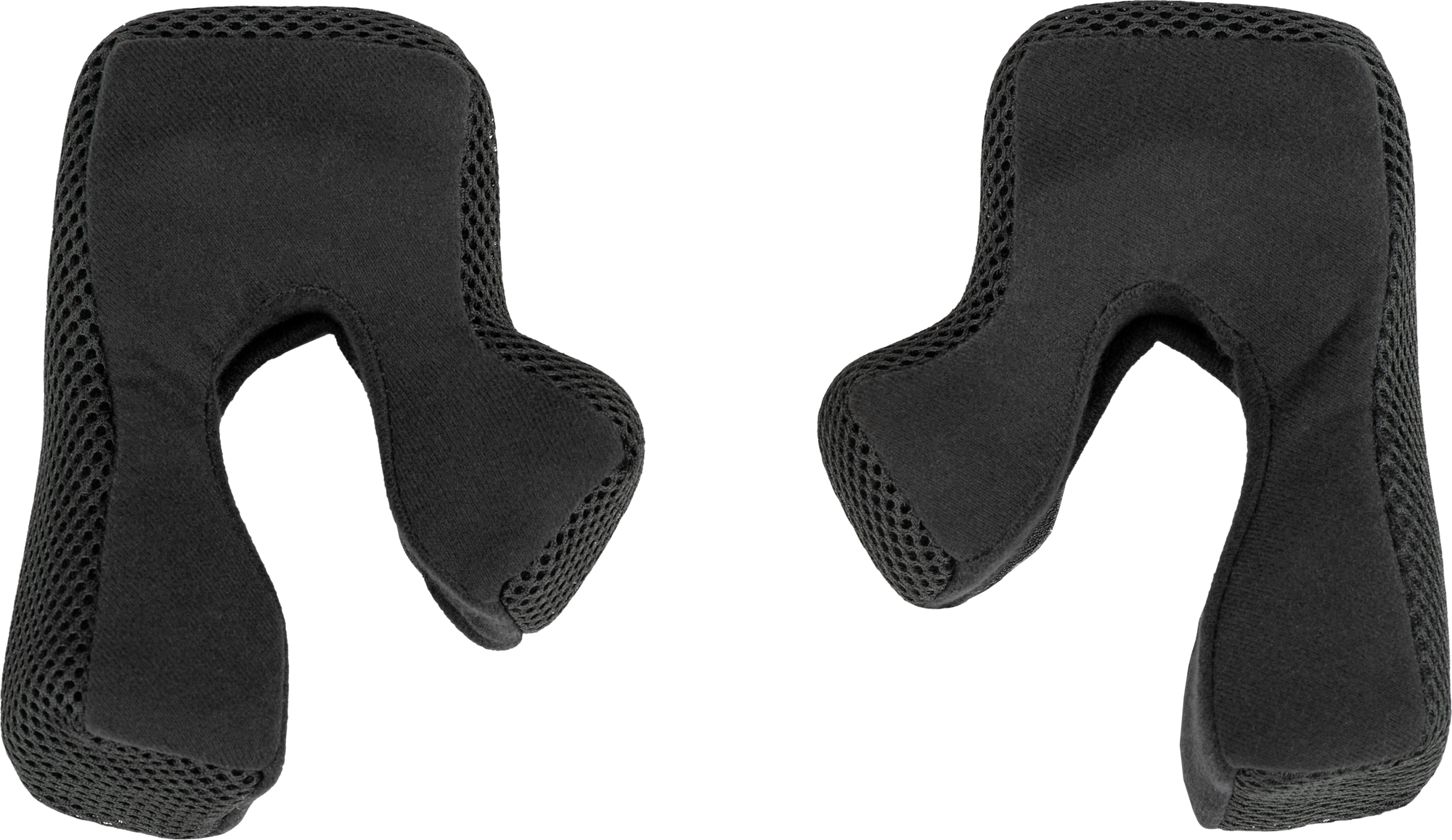 Kinetic Helmet Cheek Pads Black 2x