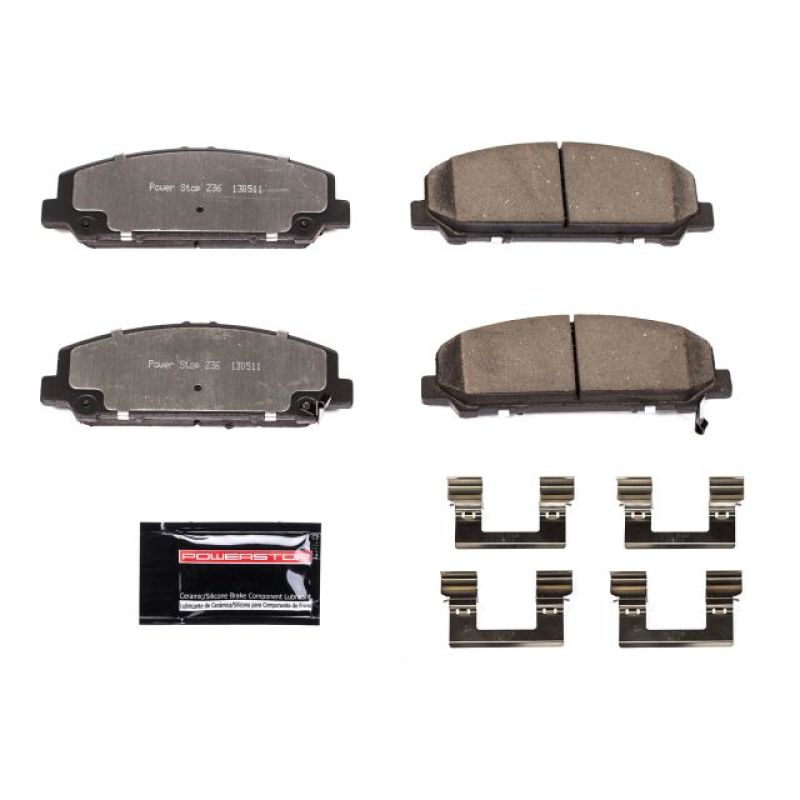 Power Stop 05-10 Infiniti QX56 Front Z36 Truck &amp; Tow Brake Pads w/Hardware