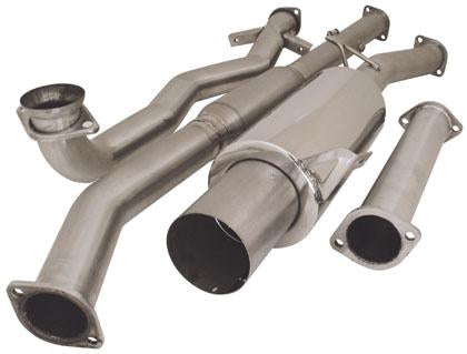Turbo XS 08+ WRX Hatch Catback Exhaust Polished Tips