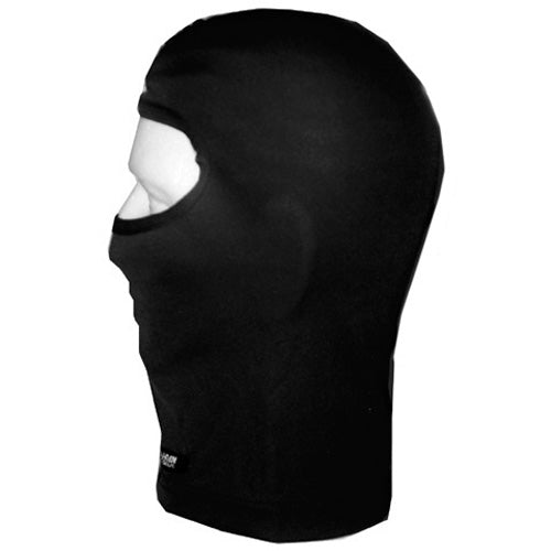 KG POLYESTER BALACLAVA FACE MASK - BLACK
