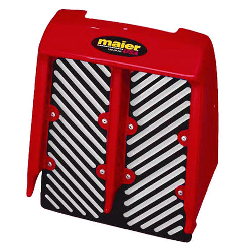 RADIATOR COVER BANSHEE RED