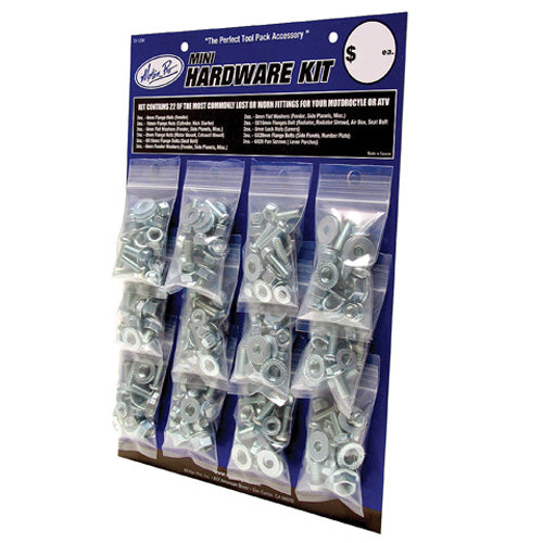 TOOL PACK HARDWARE KIT CARD OF 12