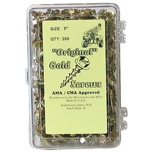 GOLD SCREWS 1" (250)