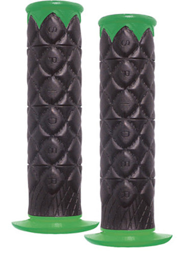 SPIDER SLT GREEN W/BLACK DIAMONDS 7/8" GRIPS