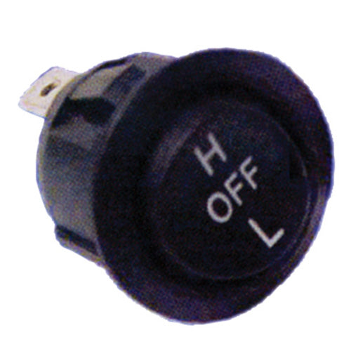 HEAT DEMON SEALED HIGH LOW OFF ROCKER SWITCH