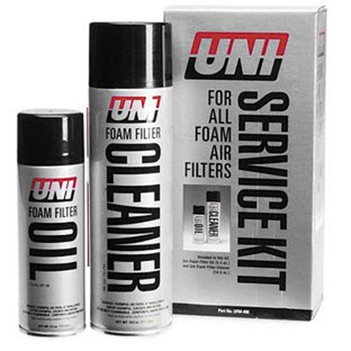 UNI FOAM FILTER SERVICE KIT (CLEANER &amp; OIL)
