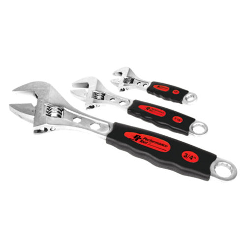 3 PC ADJUSTABLE WRENCH SET
