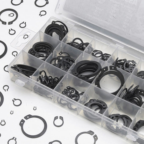 SNAP RING ASSORTMENT 300 PIECES