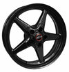 Race Star 92 Drag Star Bracket Racer 17x9.5 5x4.75BC 6.00BS Gloss Black Wheel