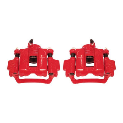 Power Stop 10-18 Lexus GX460 Rear Red Calipers w/Brackets - Pair