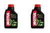 2 Bottles Motul 5100 4T 15W50 Motorcycle Oil 1 Liter 104080