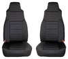 Rugged Ridge Neoprene Front Seat Covers 97-02 Jeep Wrangler TJ