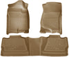 Husky Liners 07-12 Chevy Silverado/GMC Sierra Crew Cab WeatherBeater Combo Tan Floor Liners