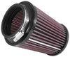 K&N Universal Rubber Filter 3in Flg 4-1/2inch OD B / 2-1/4inch H - Black Top
