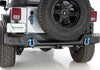 Rampage 07-18 Jeep Wrangler JK (Incl. Unlimited) Trailguard Rear Bumper - Black