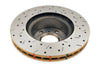 DBA 07-18 Jeep Wrangler (w/332mm Front Rotor) Front 4000 Series Drilled & Slotted Rotor