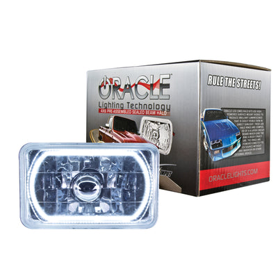Oracle Pre-Installed Lights 4x6 IN. Sealed Beam - White Halo