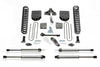 Fabtech 08-16 Ford F250/350 4WD 4in Basic System w/DL Shocks