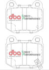 DBA 03-06 EVO / 04-09 STi / 03-07 350Z Track Edition/G35 w/ Brembo SP500 Rear Brake Pads