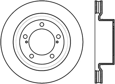 Stoptech Performance Brake Rotor 13-15 Toyota Sequoia/Tundra