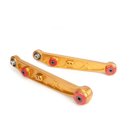 Skunk2 Honda/Acura EG/DC Alpha Series Rear Lower Control Arm Set - Gold