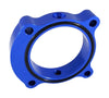 Torque Solution Throttle Body Spacer 2013+ Hyundai Genesis Coupe 2.0T  - Blue