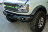 DV8 Offroad 2021 Ford Bronco | Capable Bumper Slanted Front License Plate Mount