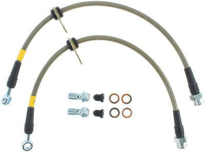 StopTech 06-12 Mitsubishi Eclipse Stainless Steel Rear Brake Lines