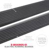 Go Rhino 20-23 Jeep Gladiator 4dr E-BOARD E1 Electric Running Board Kit (Cut/Drill Req.) - Tex. Blk