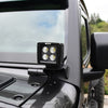 Westin 18-19 Jeep Wrangler Pillar LED Light Mount - Black
