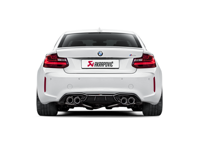 Akrapovic 16-17 BMW M2 (F87) / 2018+ BMW M2 Competition/M2 CS (F87N) Rear Carbon Fiber Diffuser - Hi