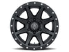 ICON Rebound 18x9 5x5 -12mm Offset 4.5in BS 71.5mm Bore Satin Black Wheel