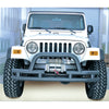 Rugged Ridge 3-In Dbl Tube Front Winch Bumper w/Hoop 76-06 Models